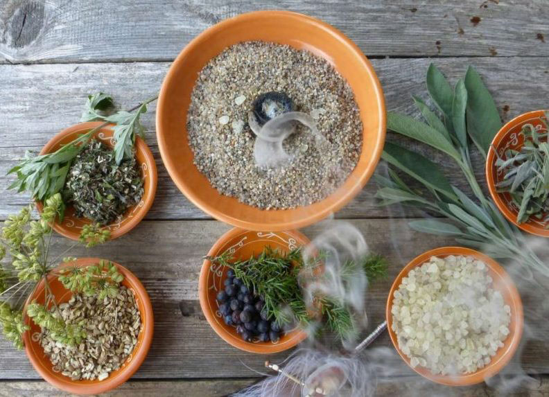 Fackeln aus Königskerzen